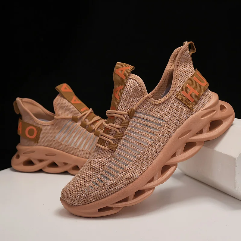 Мужская повседневная обувь зеленый светильник дышащая прогулочная мужские