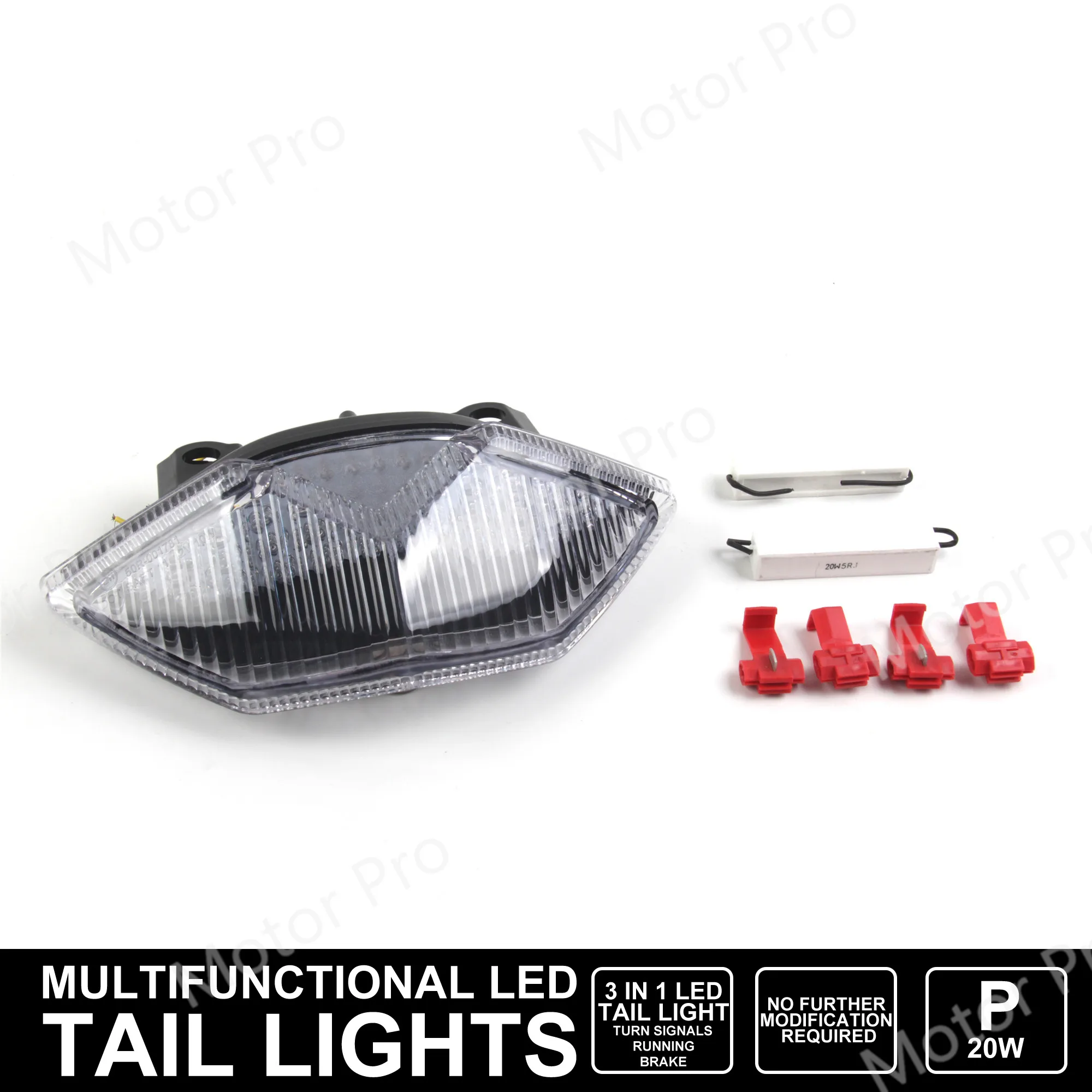 Хвост светильник для Kawasaki Z1000 2011 2012 ниндзя 1000R LED Сигналы поворота Стоп-сигнал