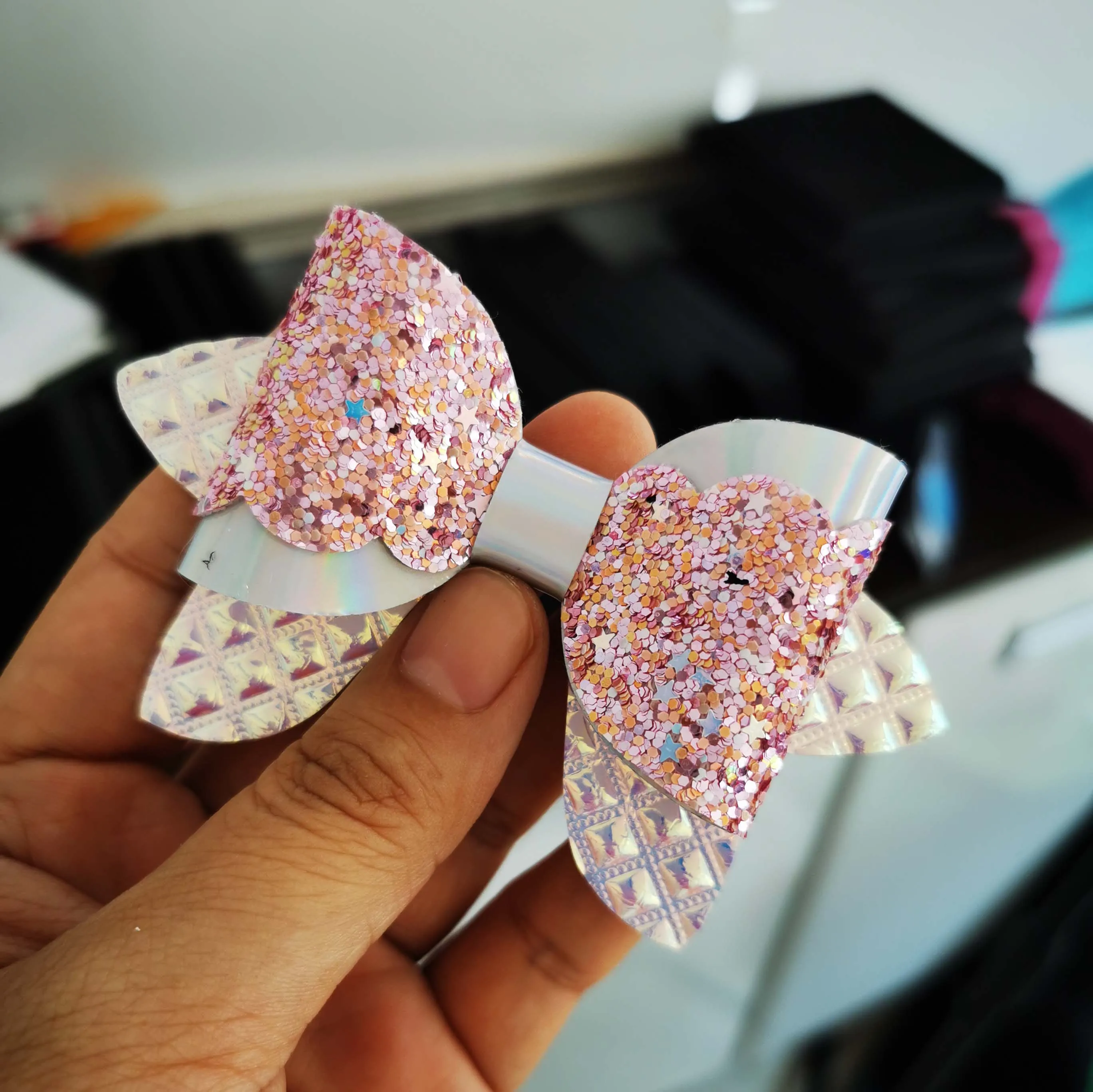 Деревянный Дамасская сталь лук штанцевый нож SMR BOW0023 &quotсделай сам&quot корейский