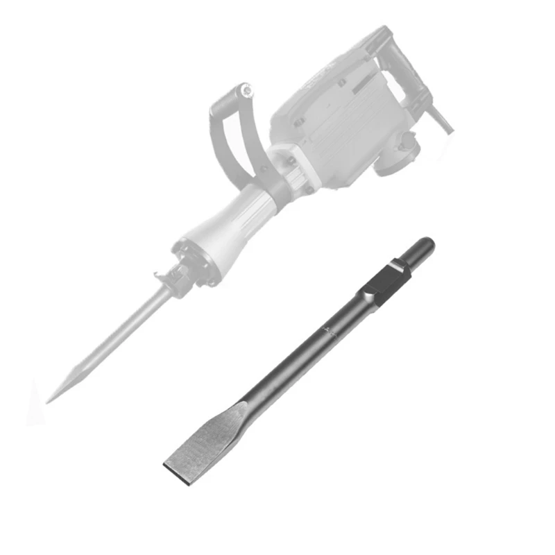 

Silver 1PC Round Shank Square Shank Hammer Bits Point Chisels Flat Chisels for Electric Pick Tools Wear-resistant Wholesales