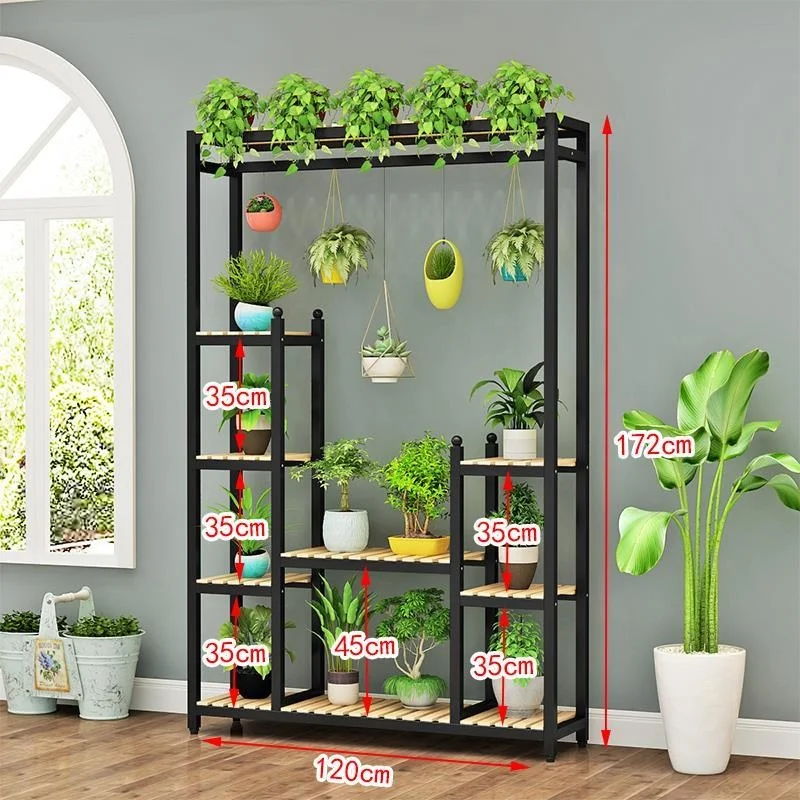 

Rak Bunga Ladder Estanteria Jardin Pot Scaffale Porta Piante Balcony Stojak Na Kwiaty Outdoor Flower Stand Rack Plant Shelf