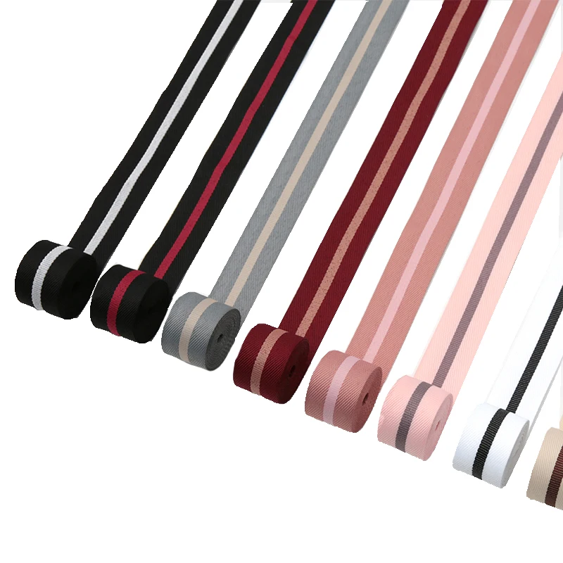 20 ярдов (26 мм) многоцветная двухцветная строченная лента для шитья кружевной