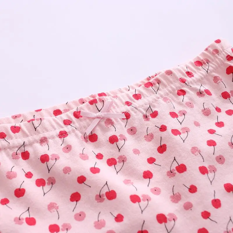 4 шт./упак. детские трусики хлопковое нижнее белье для девочек-подростков белые