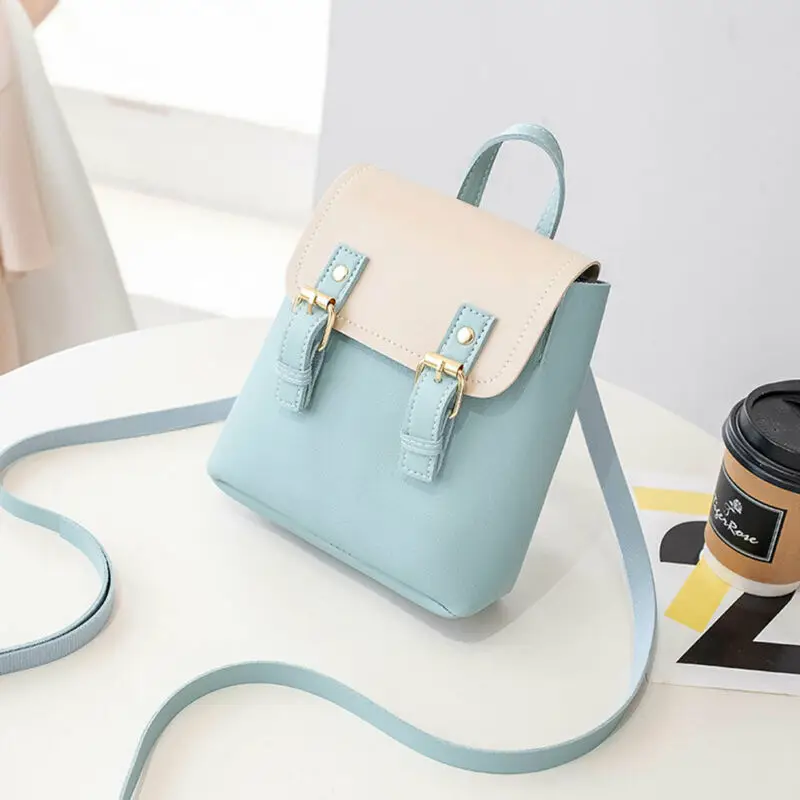 Женский мини-рюкзак милая школьная сумка для девочек Повседневная портативная