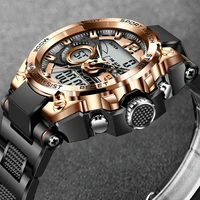 lige sport military wrist watch men watches brand male watch for men clock dual display wristwatch army outdoor waterproof watch
