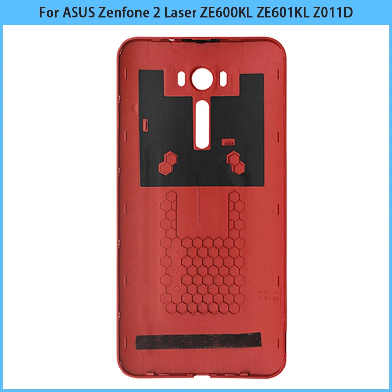 Новый задний корпус ZE600KL для ASUS Zenfone 2 Laser ZE601KL Z011D 6 '' пластиковая крышка