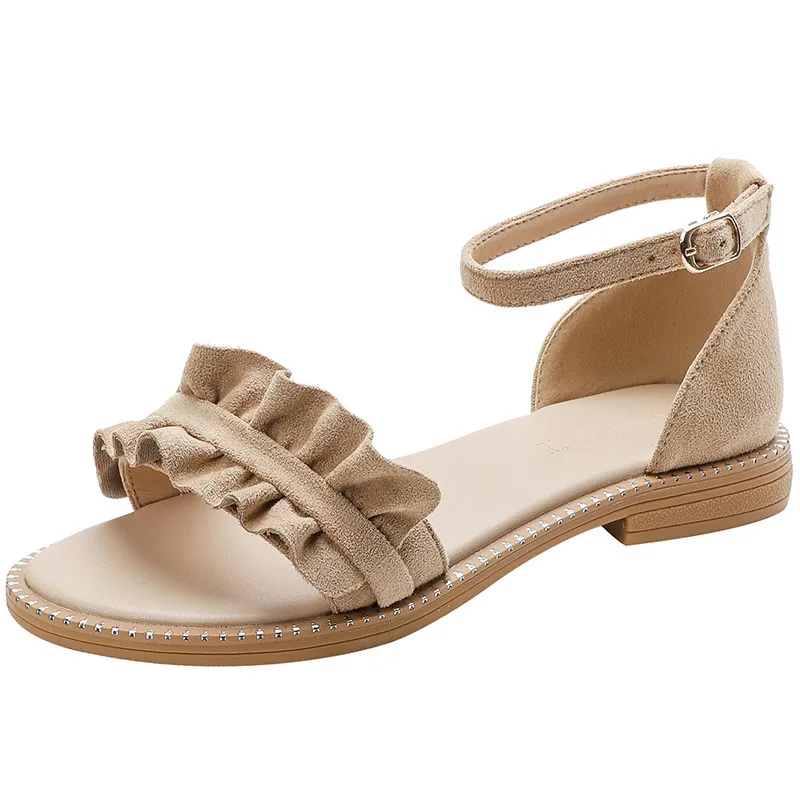 

Women Sandals Wedges Women's Shoes Slides Sandals Beach Female Solid Ladies Shoes Open Toe Beach Femmes Sandales