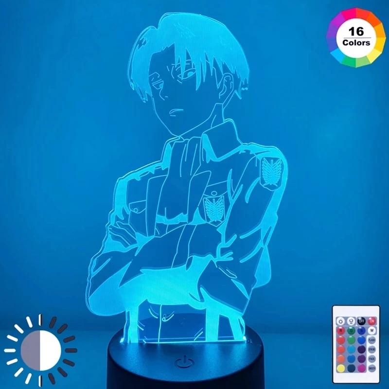 Аниме Обувь для косплея по аниме атака на Титанов акриловый 3d светодиодный