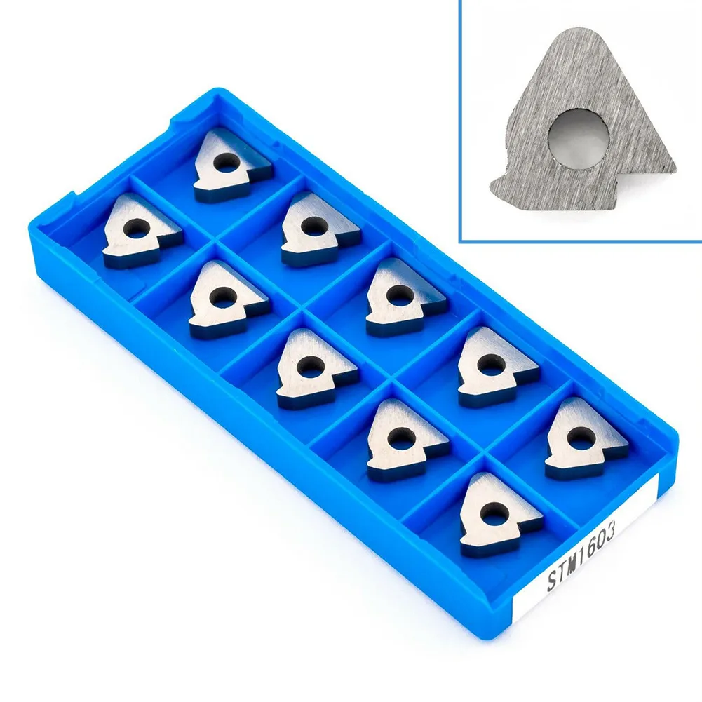 

10pcs STM1603 CNC Turning Tool Holder Threaded Shim Tool Carbide CNC Shim Seat Pad For Turning Insert Accessories