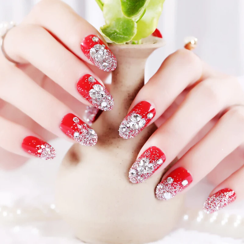 24 шт. акриловые накладные ногти|Накладные ногти| |