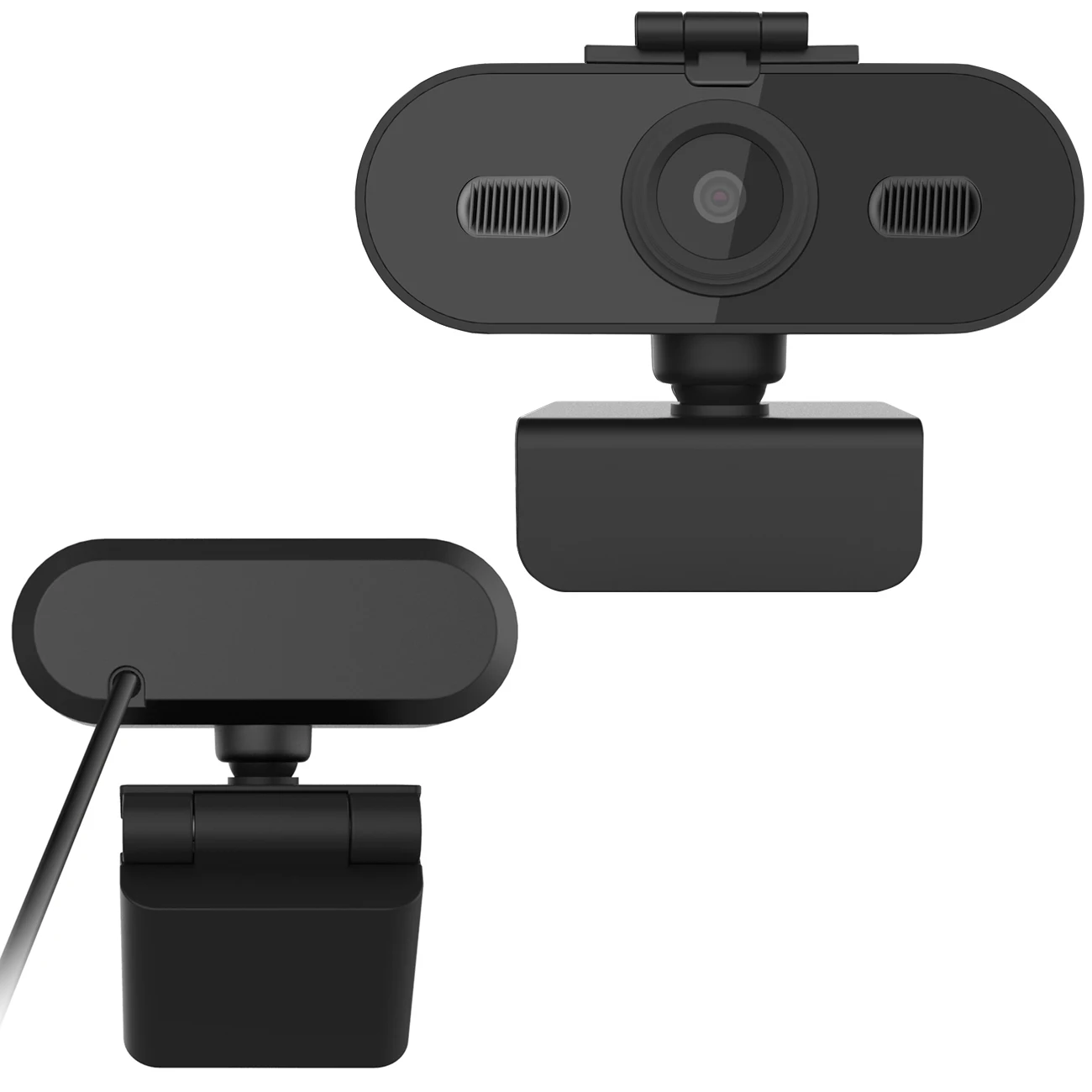 360 Вращающаяся веб-камера с автофокусом 1080P HD USB камера для компьютера ПК