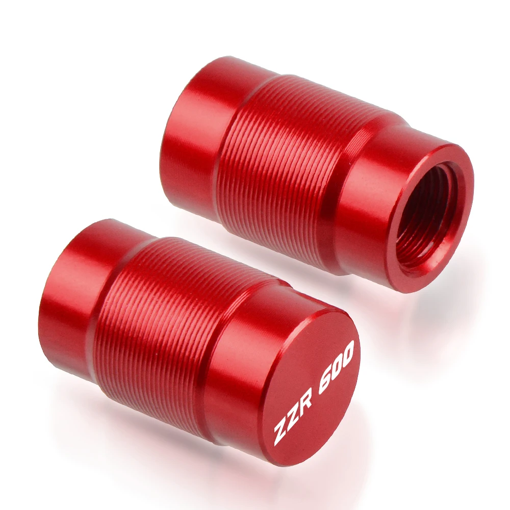 For Kawasaki ZZR600 ZZR 600 1990-2004 1991 1992 1993 1994 Motorcycle Accessories Wheel Tire Valve caps Aluminum Airtight Covers |