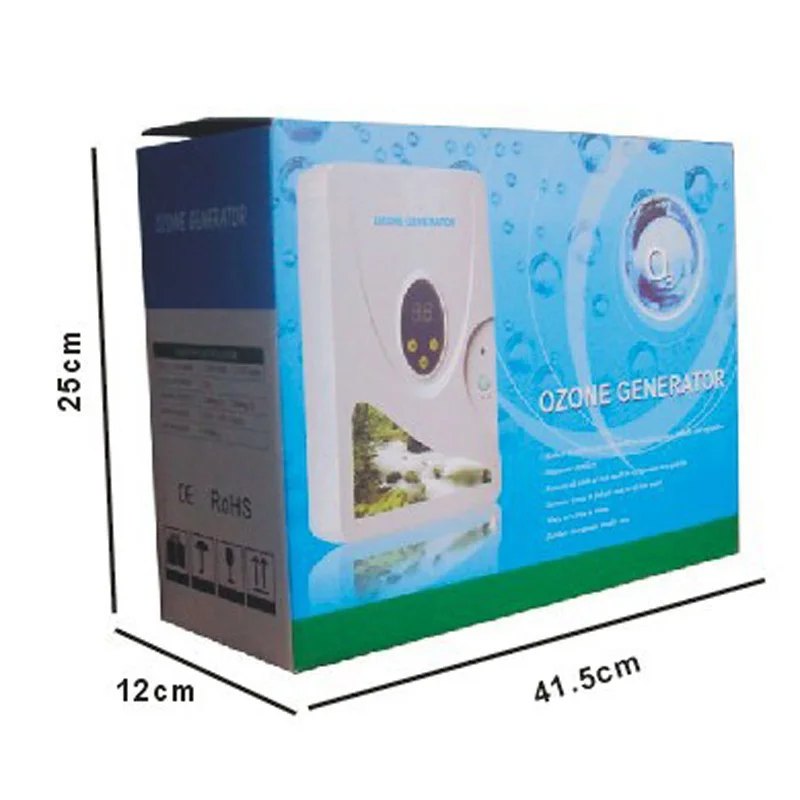 Домашний дезодорирующий генератор озона 600 мг очиститель воздуха бактерицидный