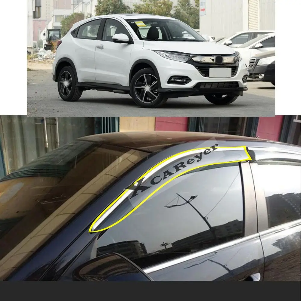 Наклейка на окно для Honda EV1 XRV зеркальное стекло ветрозащитный козырек от дождя и