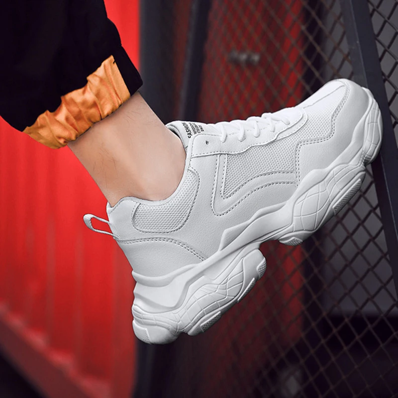 Pui/Мужская Вулканизированная обувь мужские кроссовки коллекция 2019 года модные