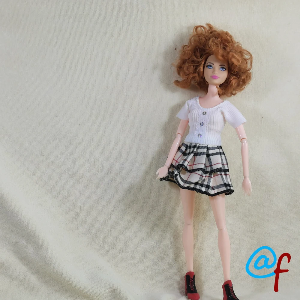 N 27 1 комплект кукольные шорты и юбка одежда для девочек сделай сам 1/6 OOAK Beauty Doll's