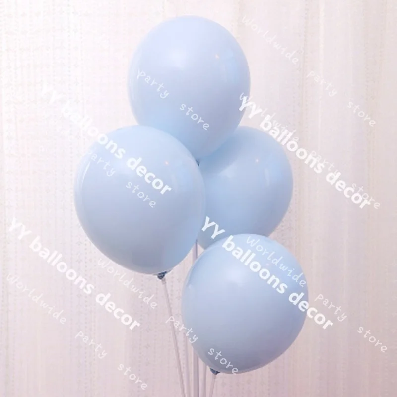 

Macaron Blue Gray Baby Shower TOYS DIY Balloons Garland Arch Kit Retro Skin Globos Birthday Party Wedding Anniversary Decoration
