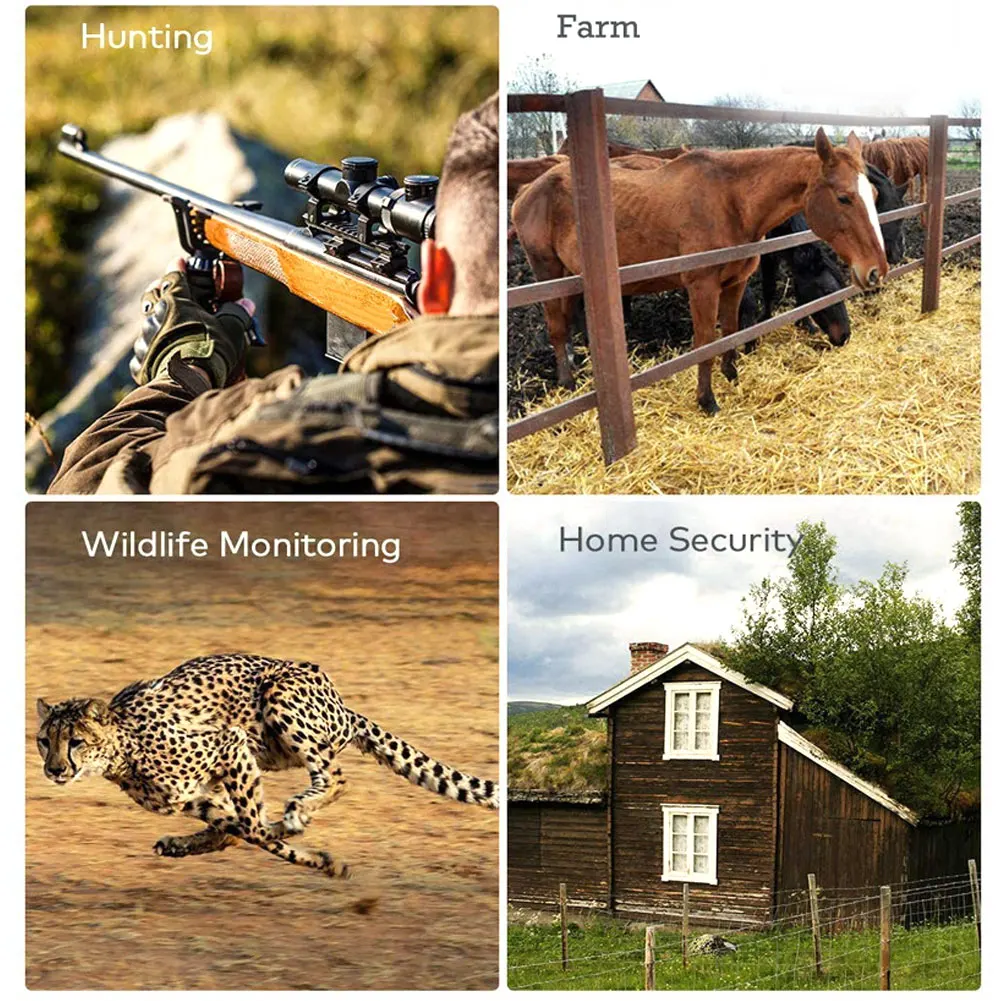 

Trail Camera Hunting Camera Trace Camera HD 20Mp with Night Vision Motion Infrared Light for Wildlife Monitoring Outdoor Tools