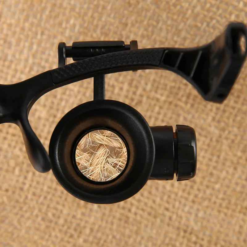 Черные часы с увеличительным стеклом с высоким увеличением очки с .