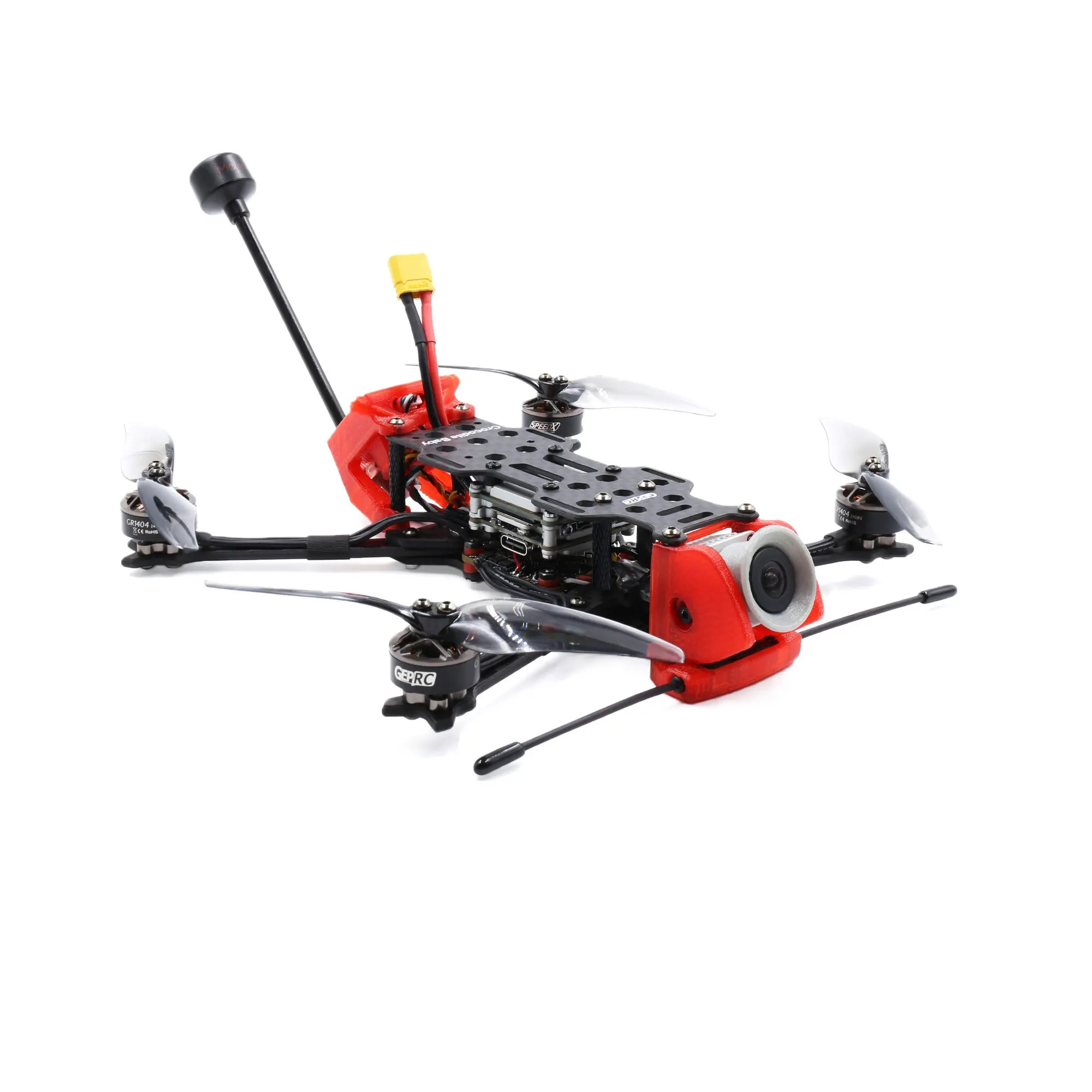 

GEPRC Crocodile Baby 4 HD Nebula GEP-20A-F4 Caddx Vista Nebula V2 BN228 GR1404 2750KV 4S 4inch FPV Micro Long Range LR4 Drone