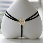 Цепочка на талию женская, из нержавеющей стали, с именем сердца бабочки