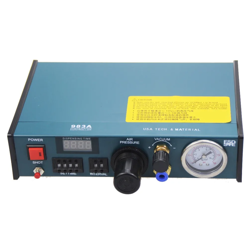 

Dropper 220V Professional Precision Digital Automatic Potting Machine Solder Paste Liquid Controller Dropper 983A