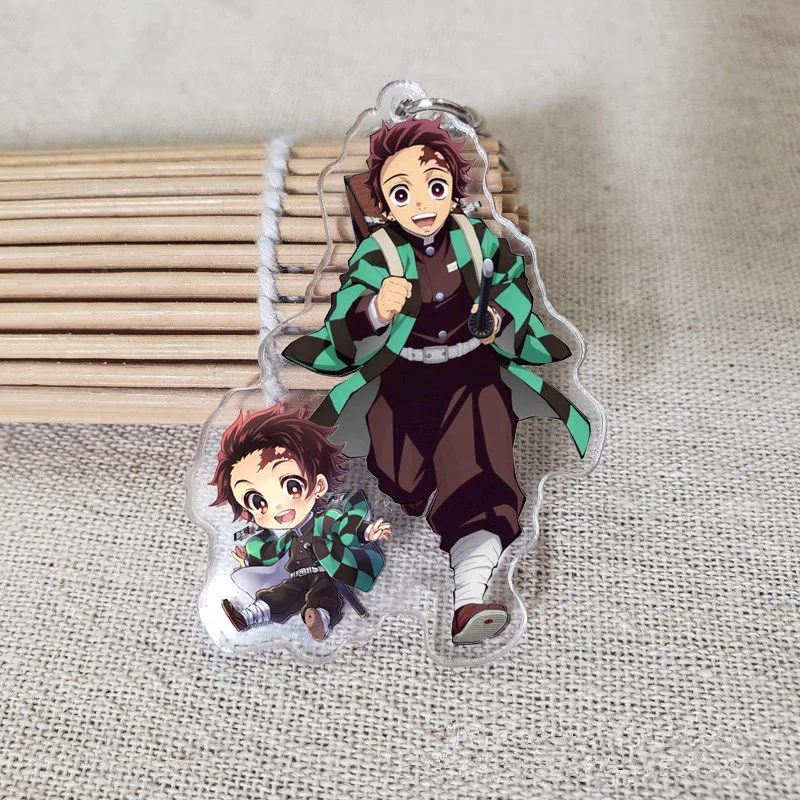 Япония Аниме Demon Slayer Kimetsu No Yaiba Tanjiro Kamado Nezuko Giyū Sakonji Urokodaki Zenitsu брелок игрушки
