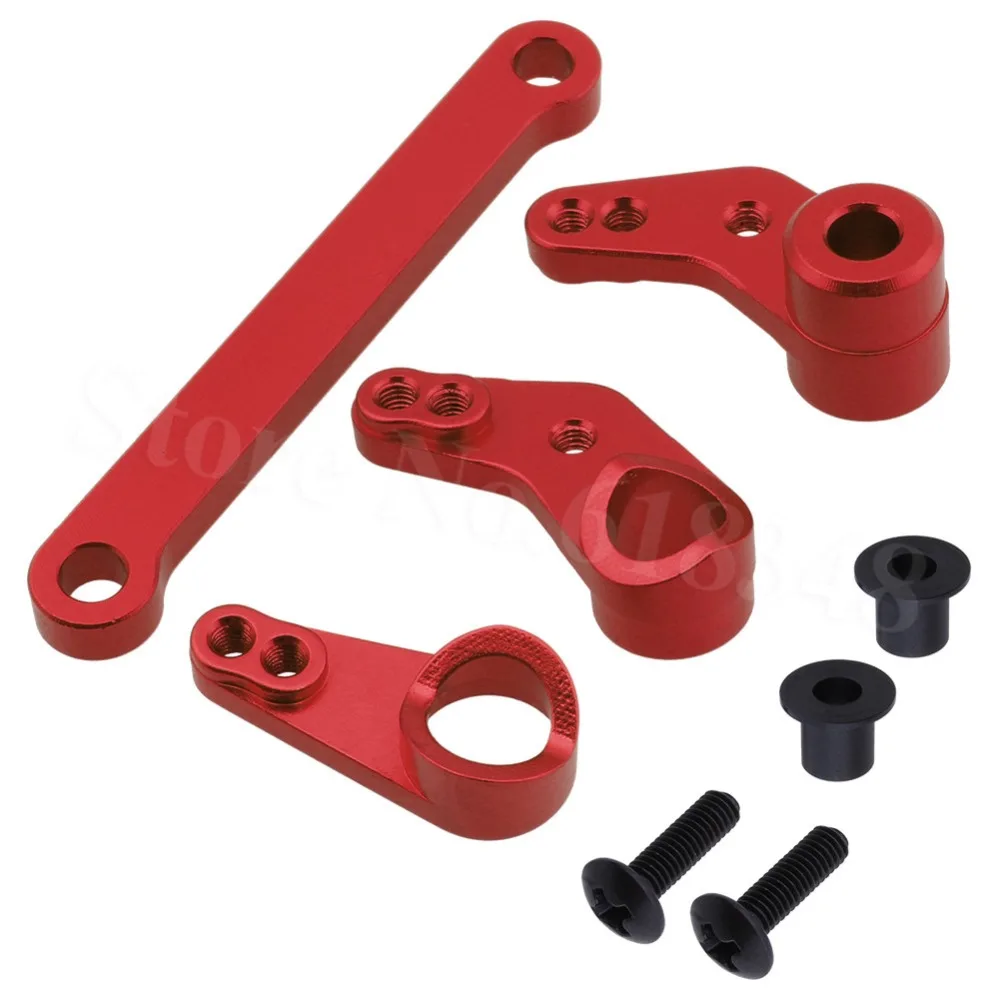 5 Sets Steering Servo Saver Complete 532007(Al.) For FS Racing 1/10 Monster Trcuk 53633 51806 FS538 10YW Buggy 53625 FS539 | Игрушки и