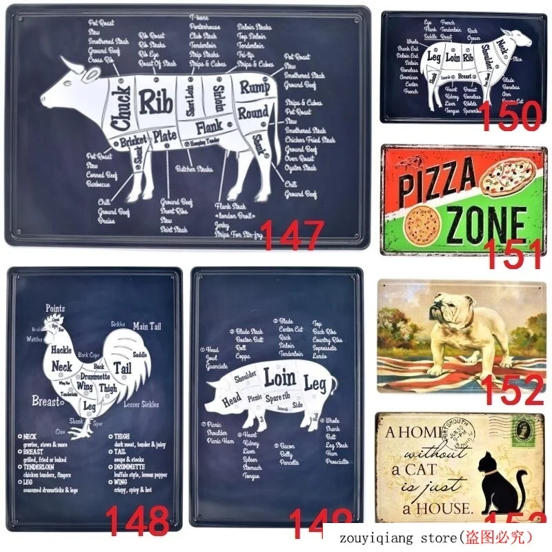 Винтажная татуировка привлекательная девушка металлический жестяной знак