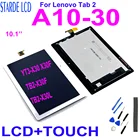 Дисплейный модуль для Lenovo Tab 2 10,1, A10-30, YT3-X30, X30F, TB2-X30F, TB2-X30L, сенсорный экран, дигитайзер в сборе, для Lenovo A10-30