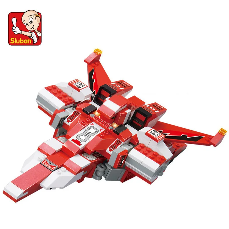 

Plastic building blocks B0257 interstellar series Starscream change children's educational toys