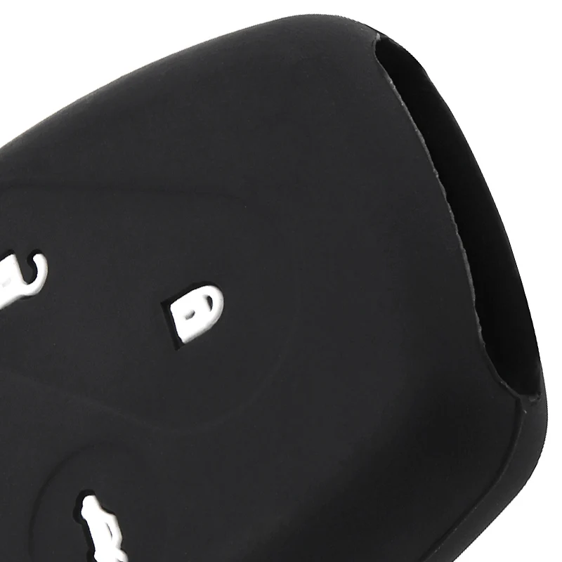 3 кнопки силиконовый чехол для ключей автомобиля с прямой пластиной протектор