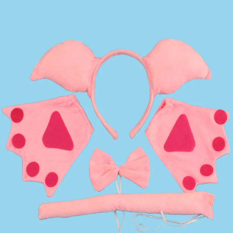 Женский галстук бабочка перчатки в виде когтей аксессуары для косплея животных