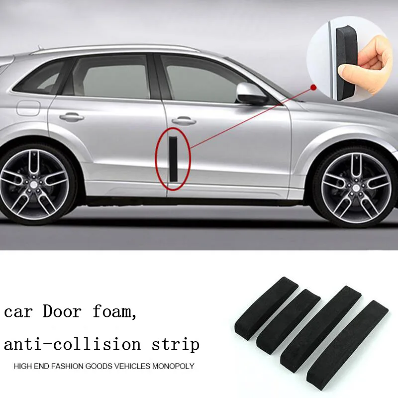 4 шт./компл. защитная лента для автомобильной двери противоскользящая обшивки