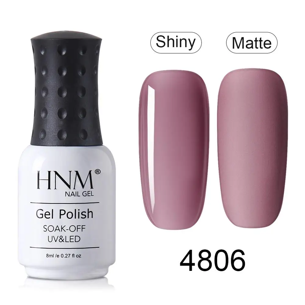 4806 HNM jam серия УФ-гель для ногтей DIY Nail Art 8 мл замачиваемый матовый лак светодиодный Полупостоянный лак Лаковая эмаль - Цвет: 4806