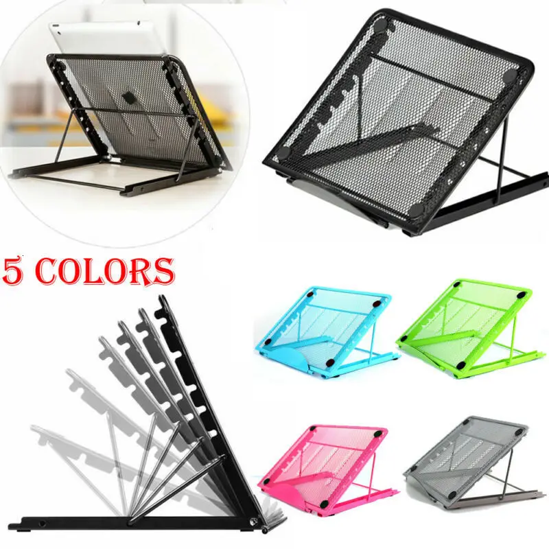 

Durable Portable Foldable Notebook Laptop Desk Table Stand Tray Cooling Rack