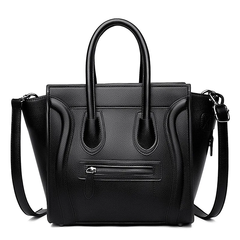 

2021 New Bag Handbag Men's Leather Cross Style Briefcase Business One Shoulder Crossbody Simple Business Bag BBQX329-BBQX334