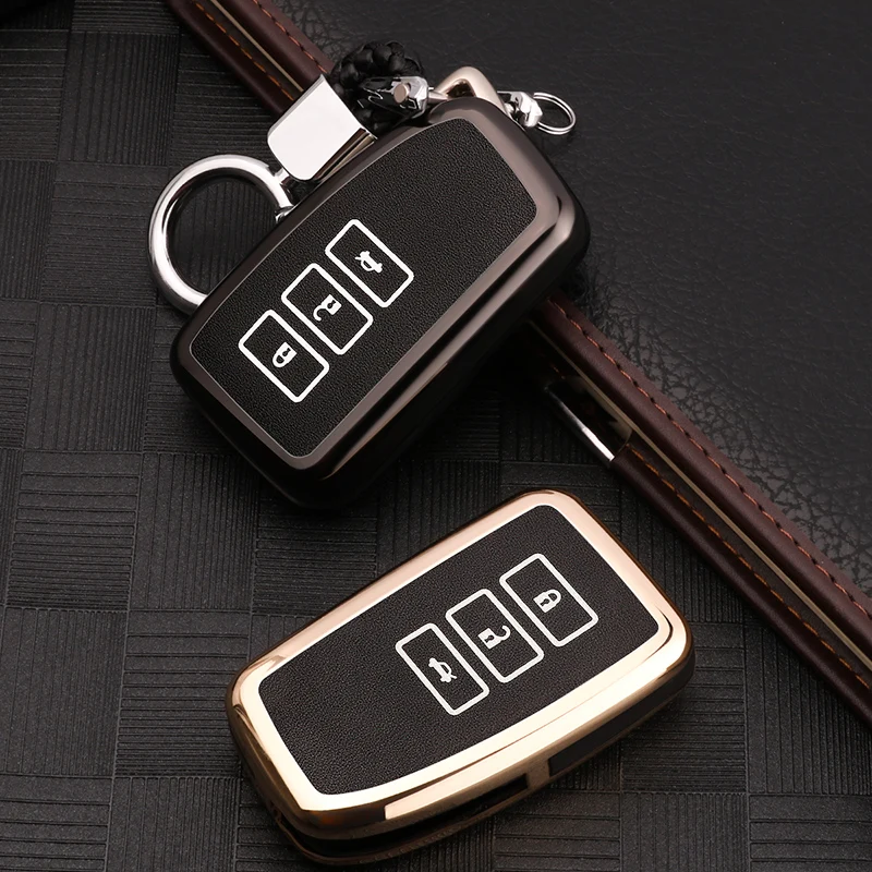 Световой цинковый сплав чехол ключа дистанционного управления автомобилем для