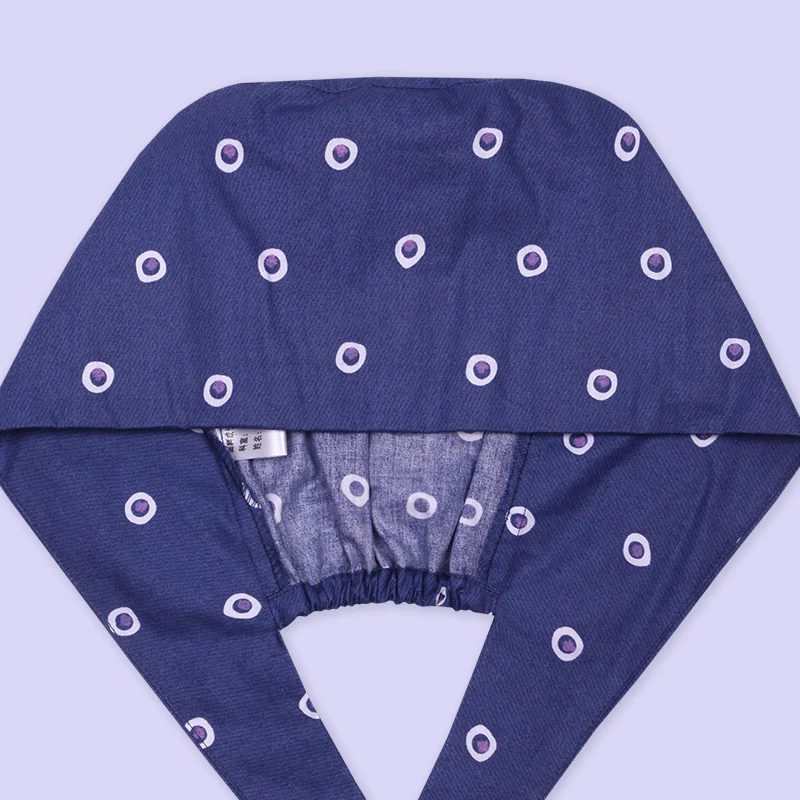 Белый круг печать Красота салон регулируемый скрабы шляпа Для мужчин женщин 100%