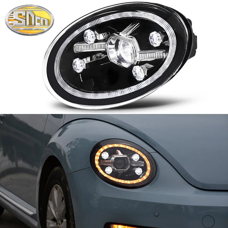 SNCN автомобильный Стайлинг светодиодный задний фонарь в сборе для Volkswagen Beetle 2014 2019