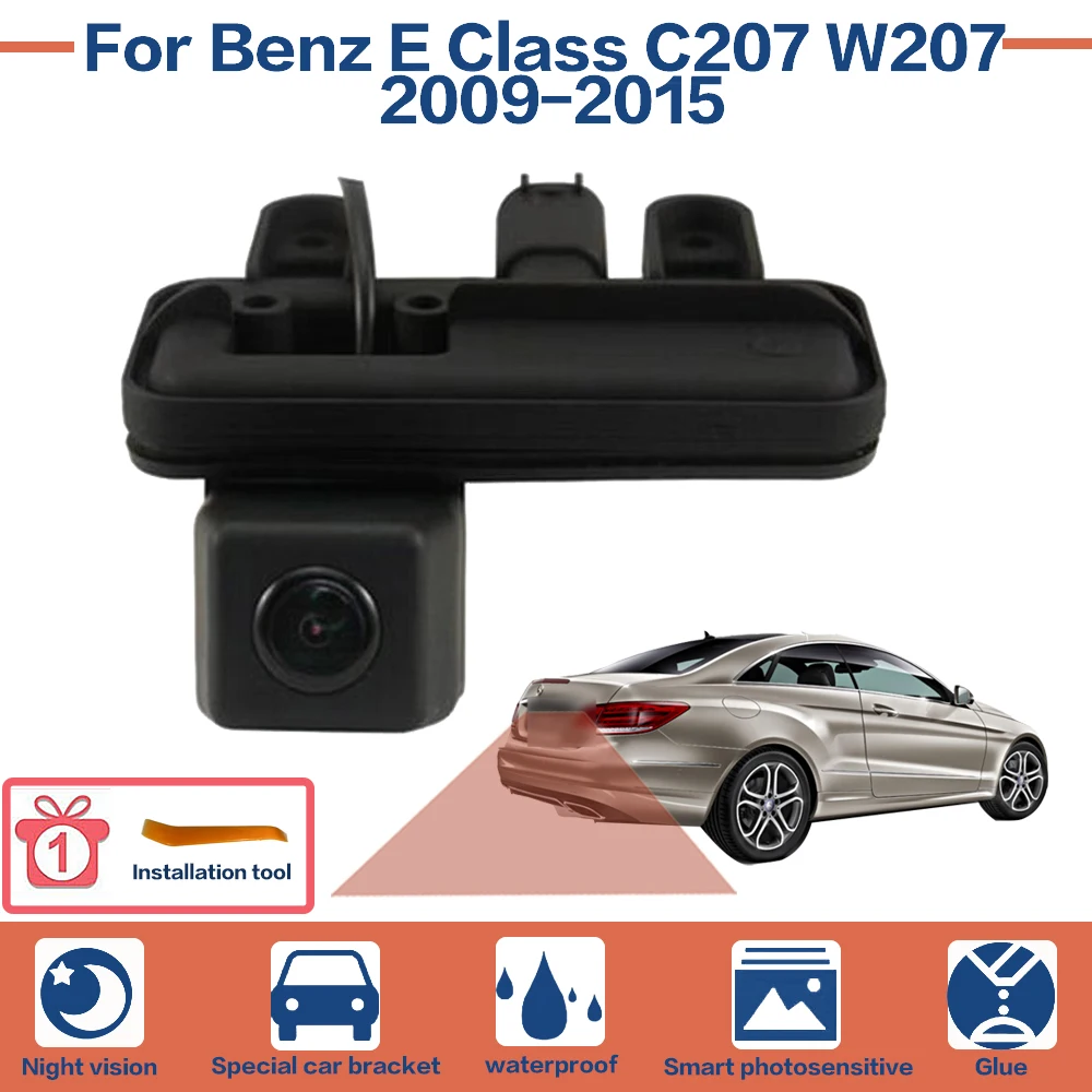 Car Rear View Reverse Backup Camera Parking Night Vision Full HD For Benz E Class C207 W207 2009~2015