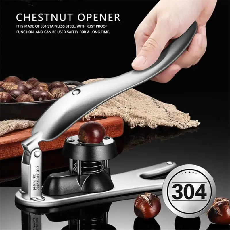 

Kitchen Nut Sheller Clip Tool Clamp Plier Cracker Stainless Steel Nutcracker Sheller Crack Almond Walnut Pecan Hazelnut