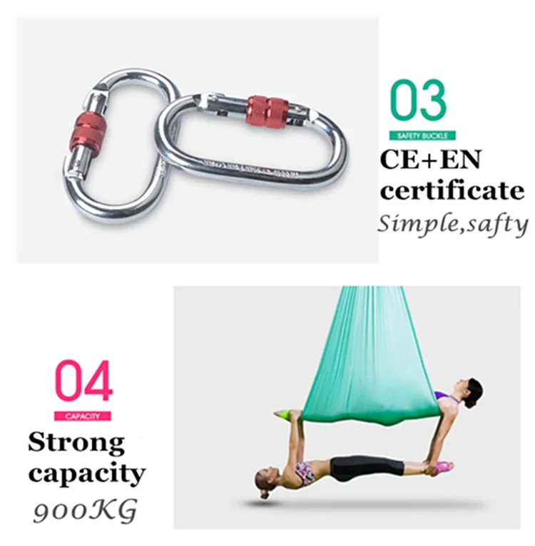 

Full set Flying-Aerial Yoga Hammock Fabric Swing Latest Multifunction Anti-gravity Yoga belts for yoga training Yoga for sport