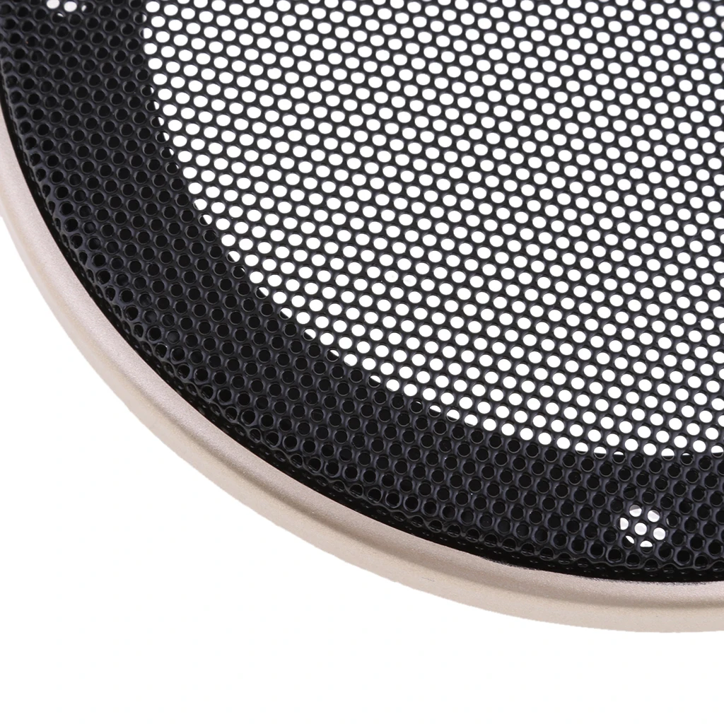 4 '' Inch Speaker Decorative Dustproof Grille Protection Vehicle Car Subwoofer - Champagne | Автомобили и мотоциклы