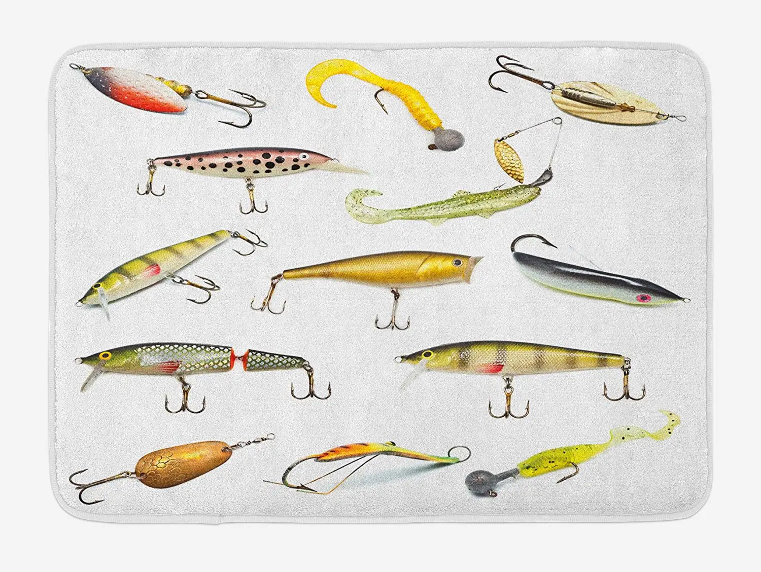 Рыболовный коврик рыболовные снасти приманка для подводной охоты ловли водных