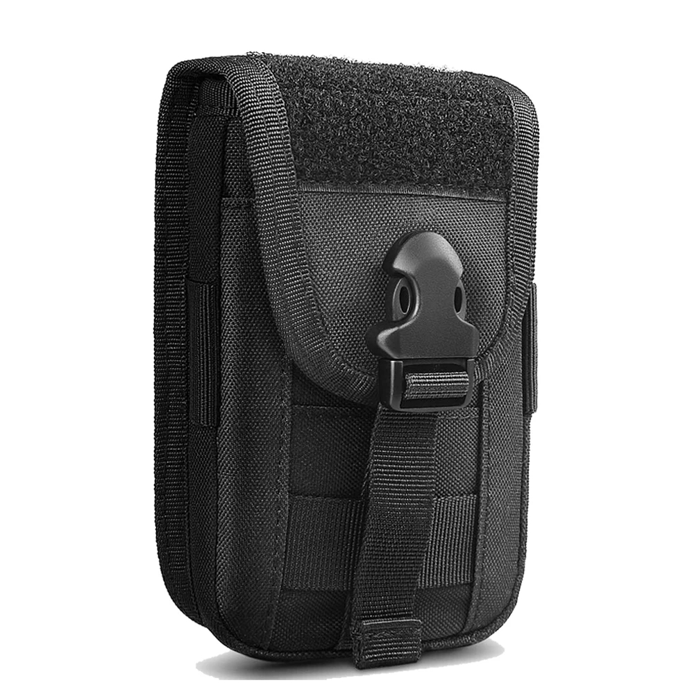 Тактический чехол для телефона 1000D Molle, сумка для смартфона, поясная сумка, универсальный органайзер, Карманный военный рюкзак для переноски, для охоты, кемпинга