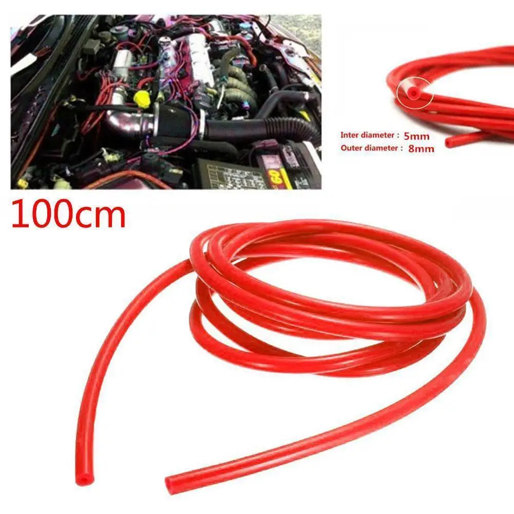 

1M Motorcycle Accessories Hose Petrol Fuel Line Hose Gas Oil Pipe High Temperature Resistant Rubber Soft Tube