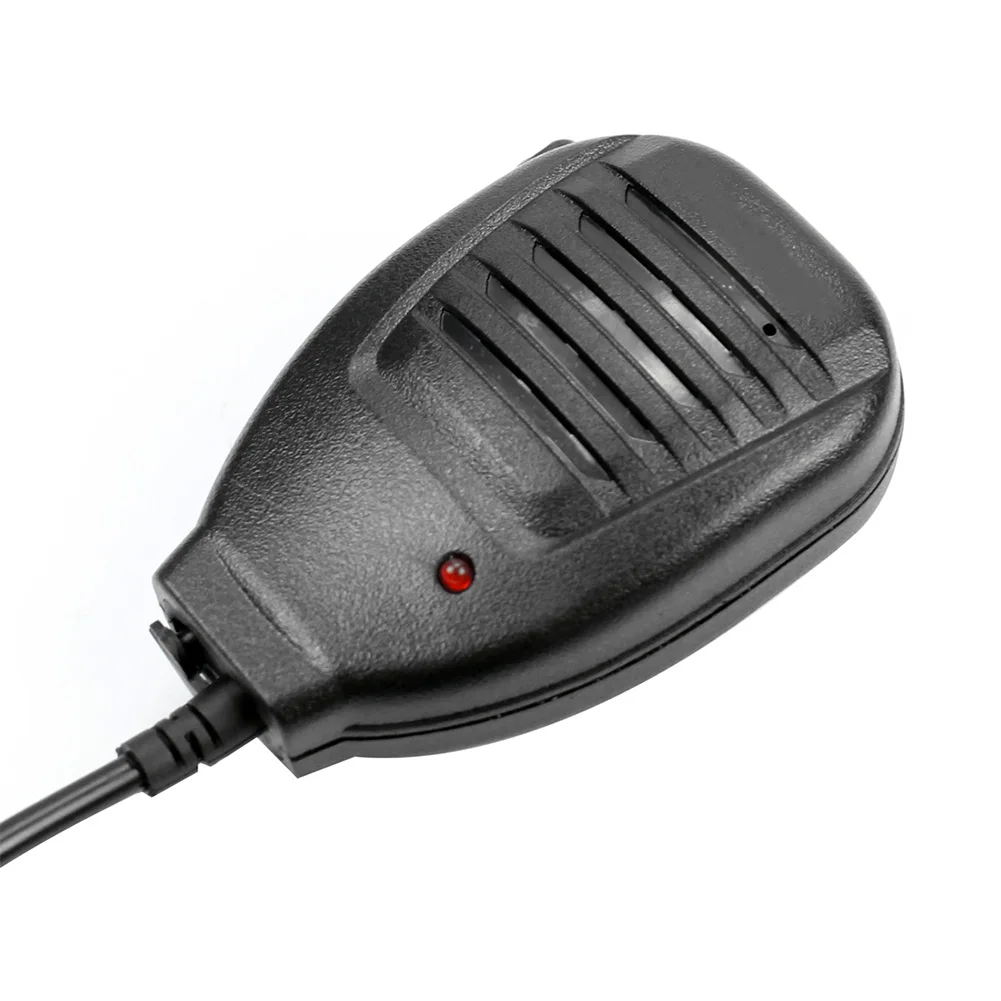 

Waterproof With Indicate Light Replacement Durable Accessories Clamp Walkie Talkie Hand Microphone Mini Solid Parts For BF UV9R