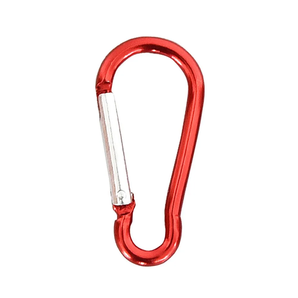 

Spring Carabiner Clip Tent Carabiner Clasp Clip D Shape Hook Brand New
