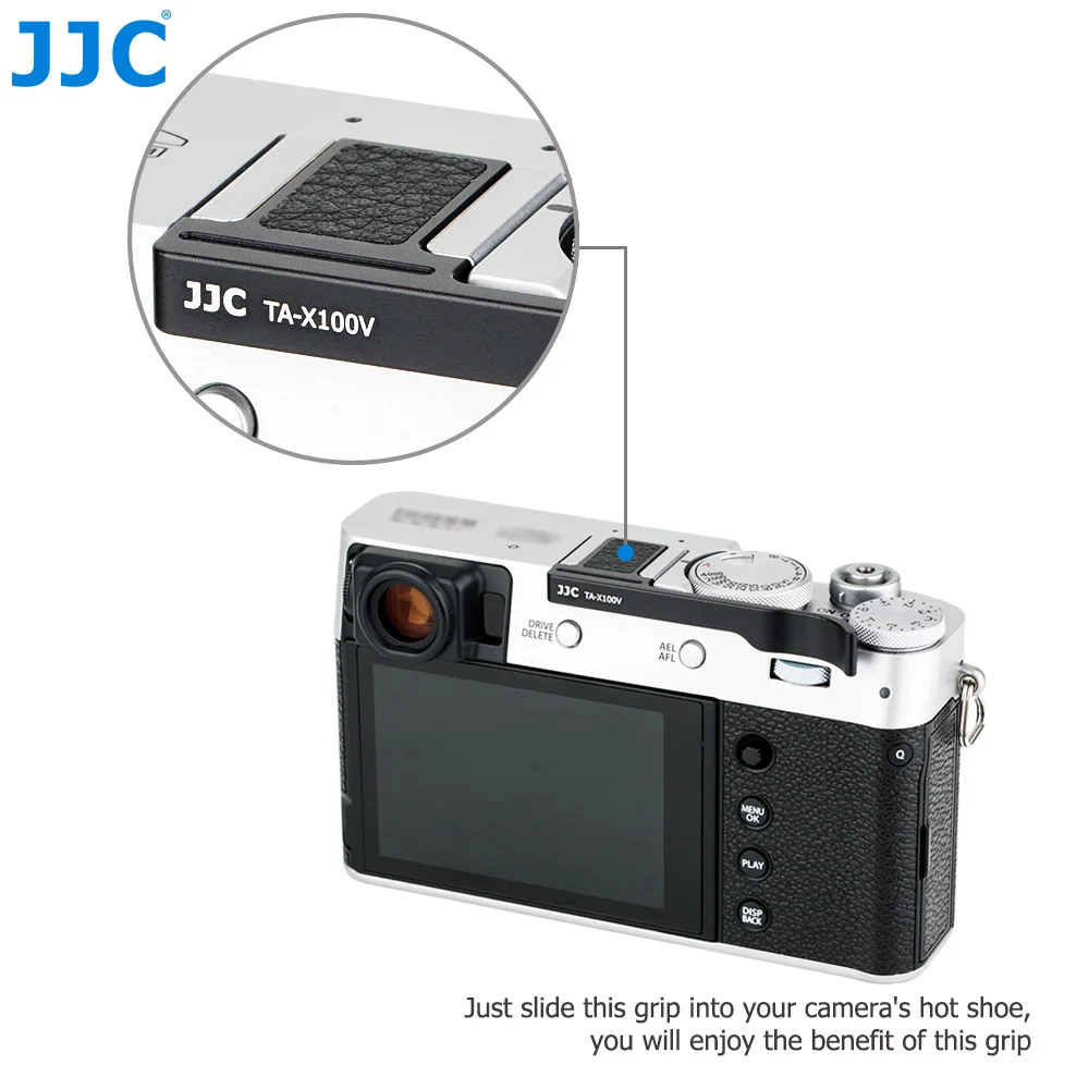 JJC большой палец вверх сцепление для ЖК дисплея с подсветкой Fujifilm Fuji X100V X 100V X100F 100F